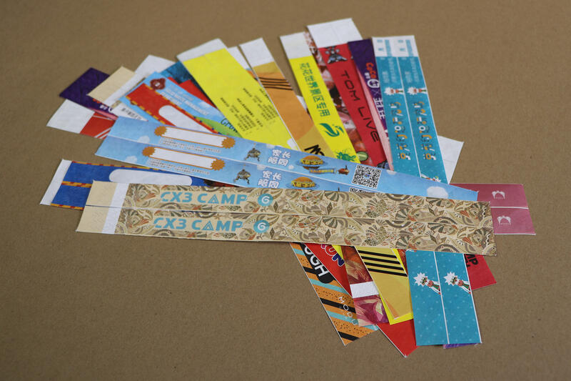 Tyvek bracelets Tyvek bracelets