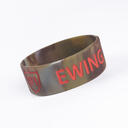 25mm Silicone bracelets with 2 colour marble mix