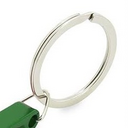 Bottle opener keyring of aluminium with your logo image