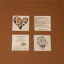 Temporary tattoo 50x50mm with custom print