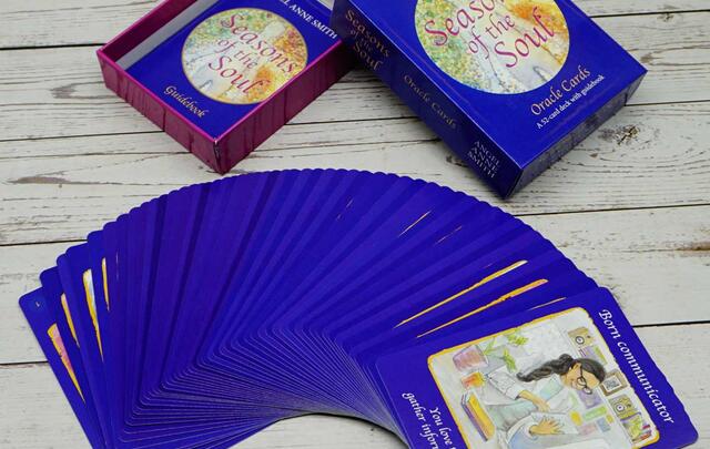 Tarot size playing cards image
