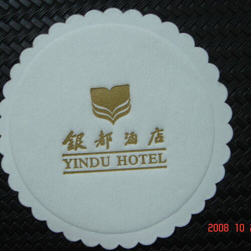 Hotel coasters Hotel coasters