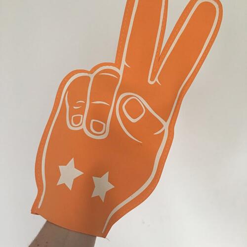 Jumbo foam hands Jumbo foam hands