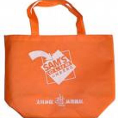 Custom printed PP non-woven bag 48x48x13cm PP non-woven bag 48x48x13cm image