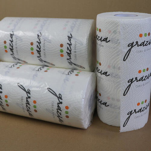 Paper kitchen towel with custom print Paper kitchen towel image